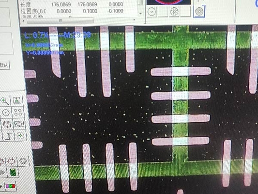 PAD Hizalama Yöntemi ile Dosya Formatı Lazer Doğrudan Görüntüleme PCB 0.5 ~ 3.0mm Çap