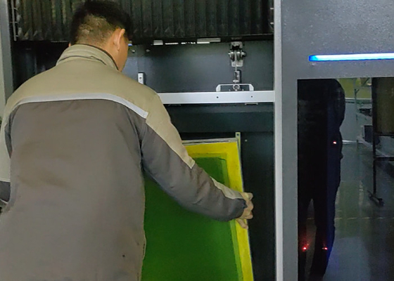 400x400mm/ 15.8x15.8 Dijital Yazdırma Makinesi 1270dpi/2540dpi çözünürlüğü ile ekranla bilgisayar