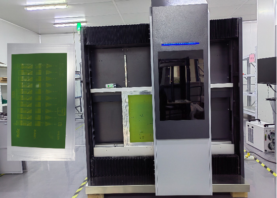 UV Lazer Ekran Bilgisayar Etkinlik süresi 120-240s / m2 Temizlikle Sarı Işıklı Oda100000