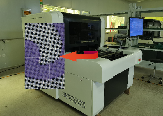Tekstil Baskı için 133LPI 400x400mm PCB UV Pozlama Makinesi