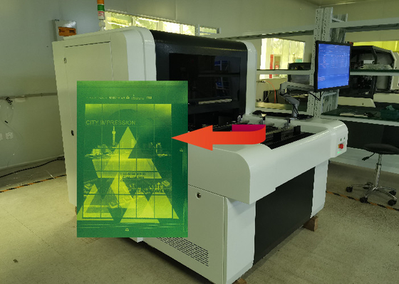 2540dpi Tekstil Bilgisayarı Tarama Makinesi UV Lazeri